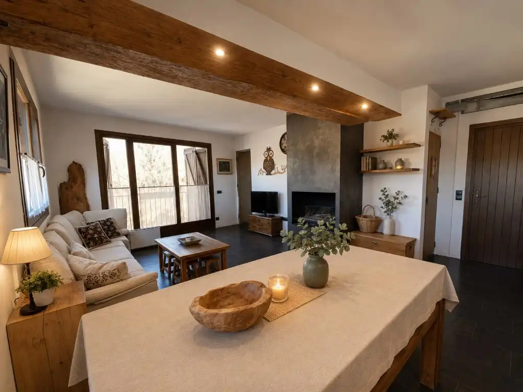 Sala d'estar de Casa o xalet en venda en Bisaurri amb Balcó