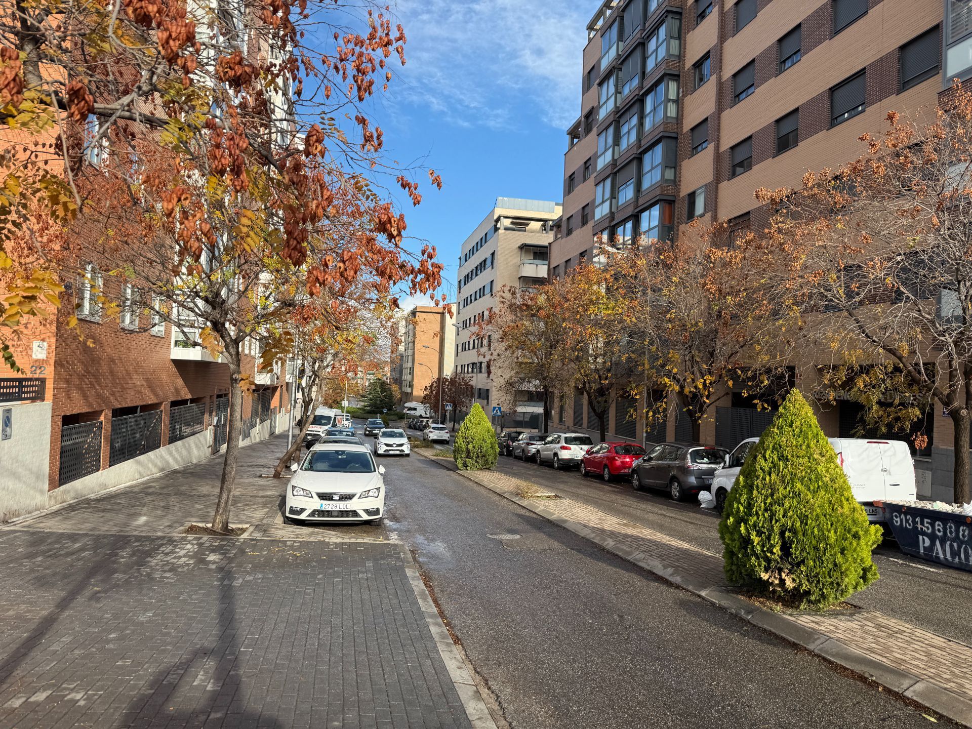 Vista exterior de Apartament de lloguer en  Madrid Capital amb Calefacció, Traster i Moblat