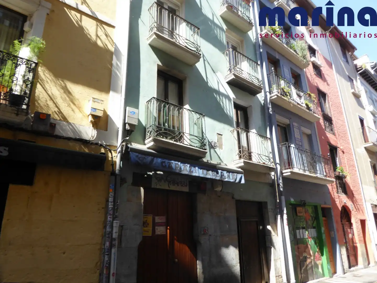 Vista exterior de Pis en venda en  Pamplona / Iruña amb Calefacció, Parquet i Moblat