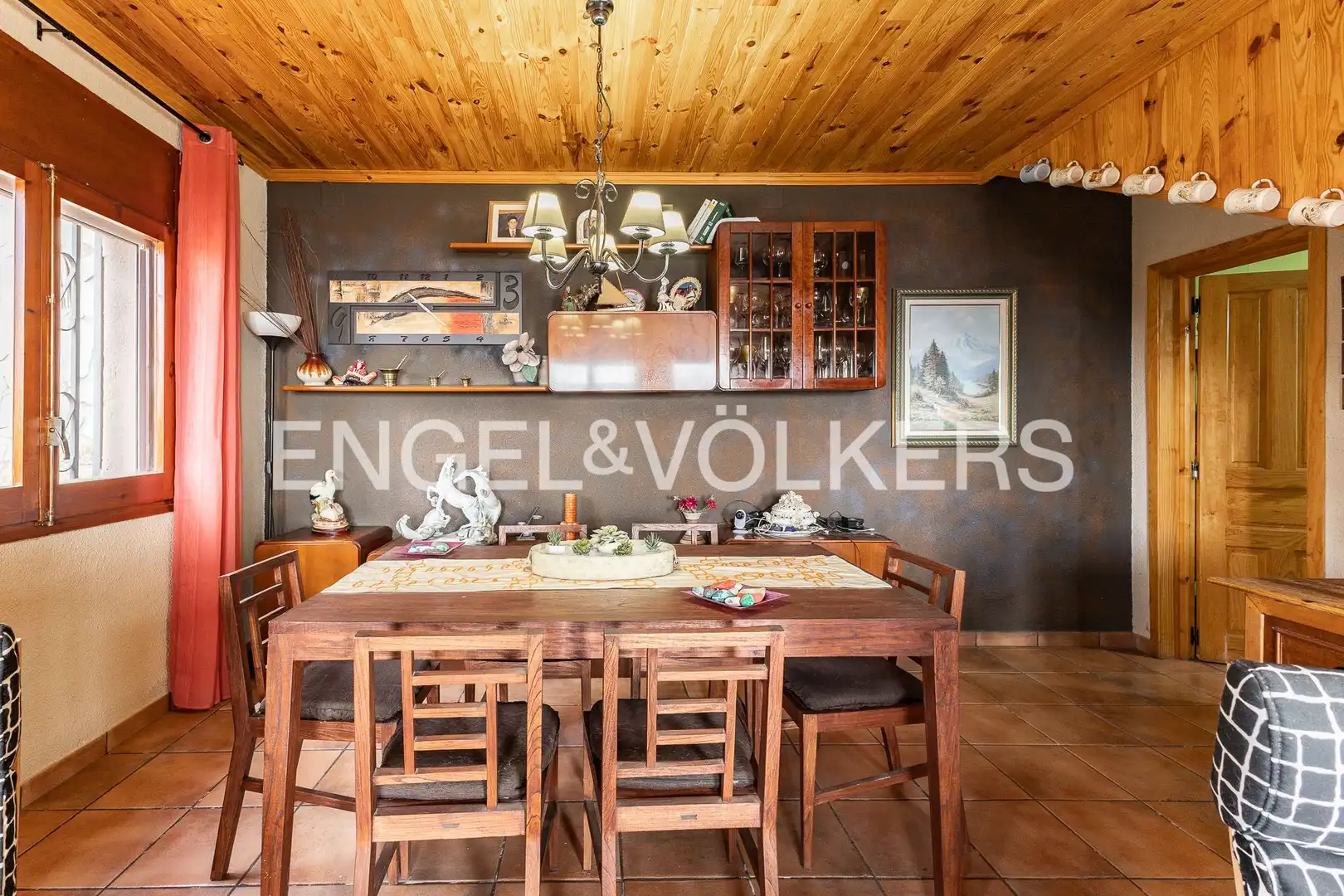 Dining room of Houses for sale in Pineda de Mar  with Heating, Private garden and Terrace