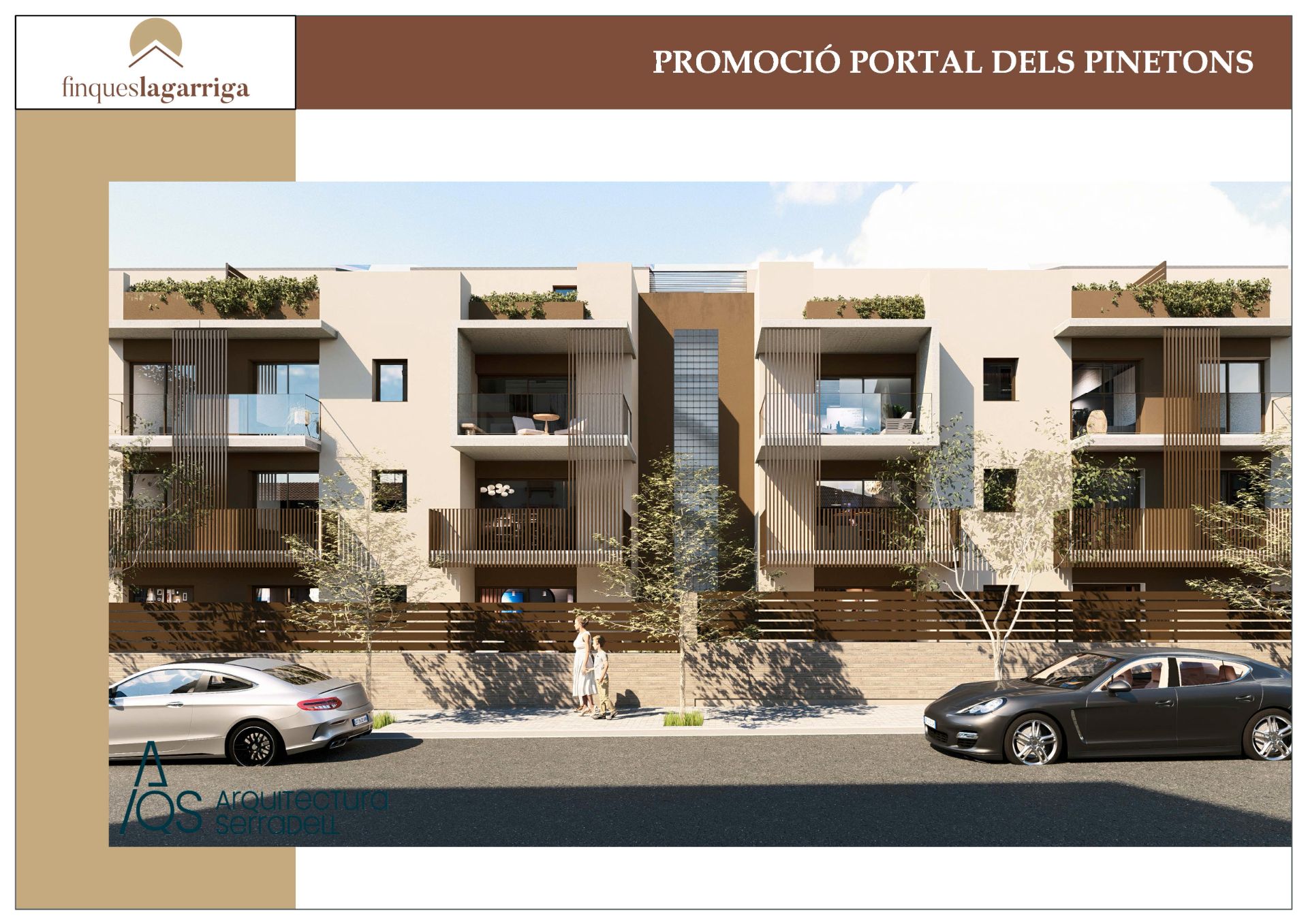 Vista exterior de Pis en venda en La Garriga amb Aire condicionat, Calefacció i Parquet
