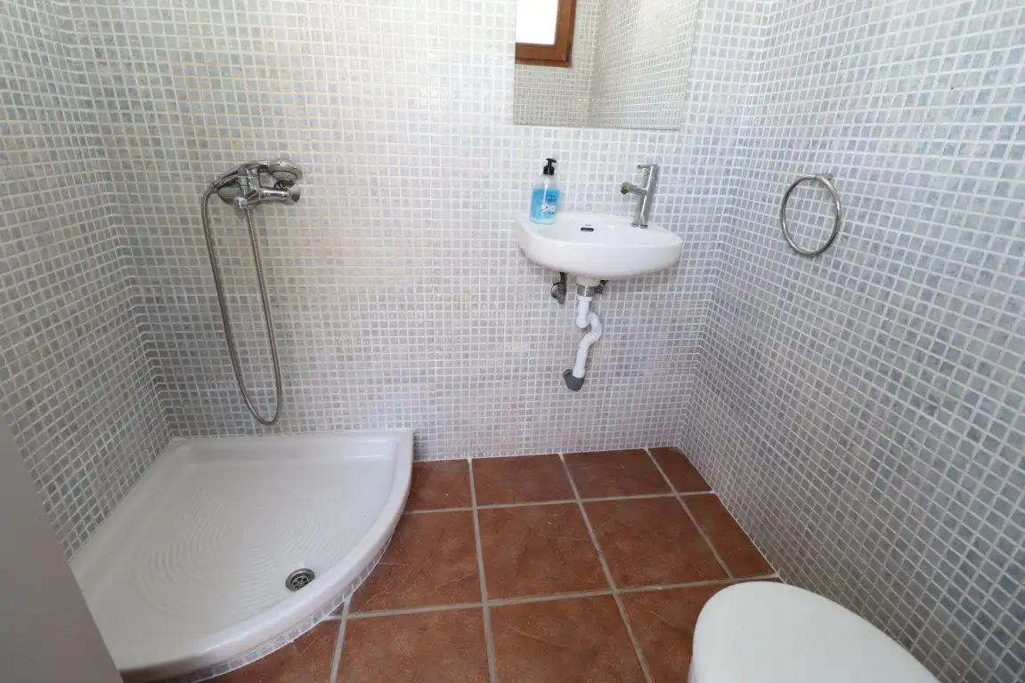 Baño de Casa o chalet de alquiler en Alhaurín El Grande con Aire acondicionado, Jardín privado y Piscina