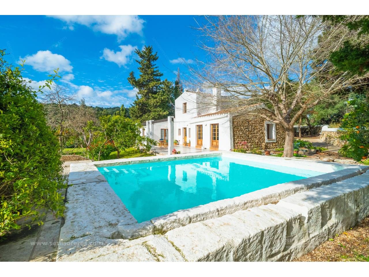 Jardí de Finca rústica en venda en Alaior amb Calefacció, Jardí privat i Terrassa