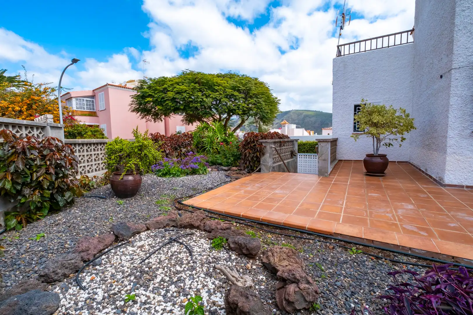 Terrassa de Casa o xalet en venda en Santa Cruz de Tenerife amb Aire condicionat, Jardí privat i Balcó