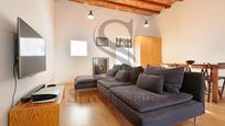 Living room of Flat for sale in  Barcelona Capital  with Parquet flooring and Balcony