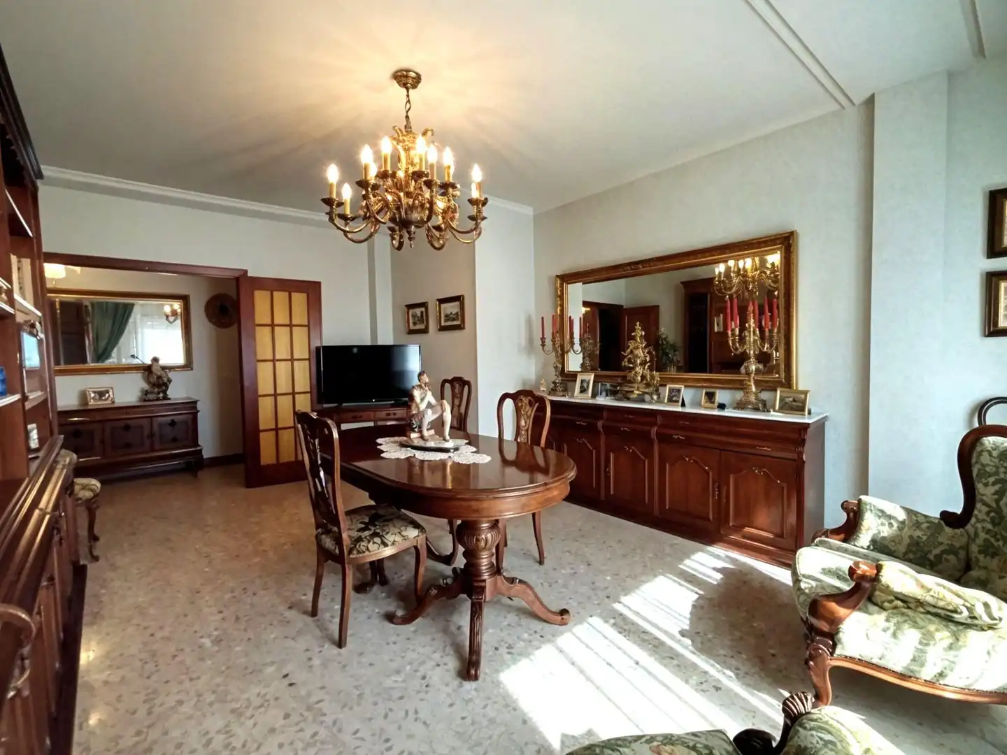 Dining room of Flat for sale in La Roda  with Heating, Terrace and Storage room