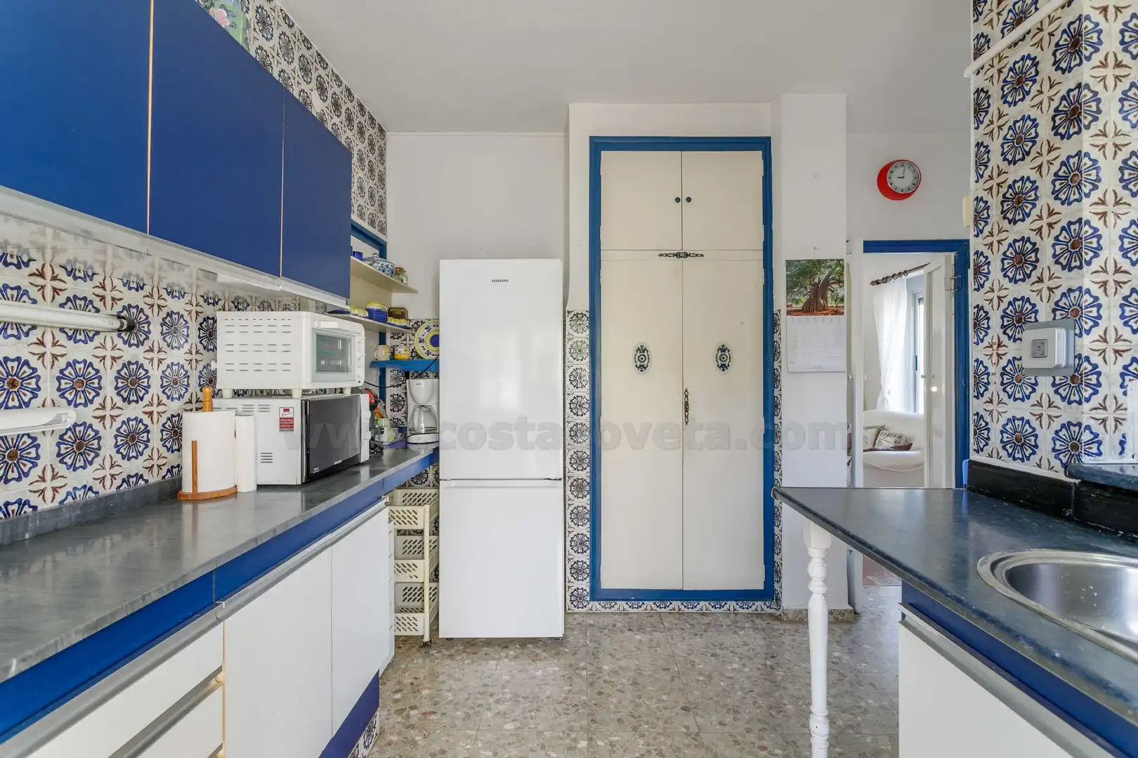 Küche von Haus oder Chalet zum Verkauf in El Campello mit Klimaanlage, Privatgarten und Terrasse