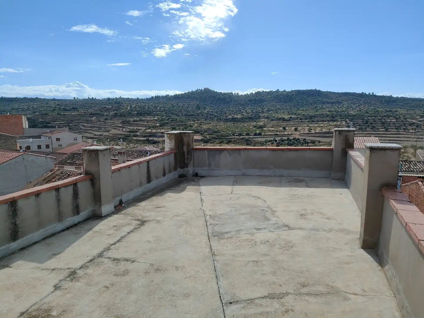 Terraza de Casa o chalet en venta en Valdealgorfa con Jardín privado, Terraza y Amueblado