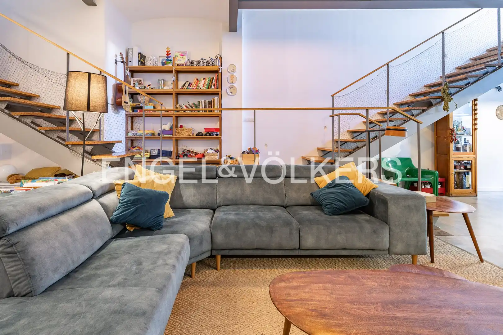 Wohnzimmer von Wohnungen zum Verkauf in Badalona mit Klimaanlage, Heizung und Terrasse