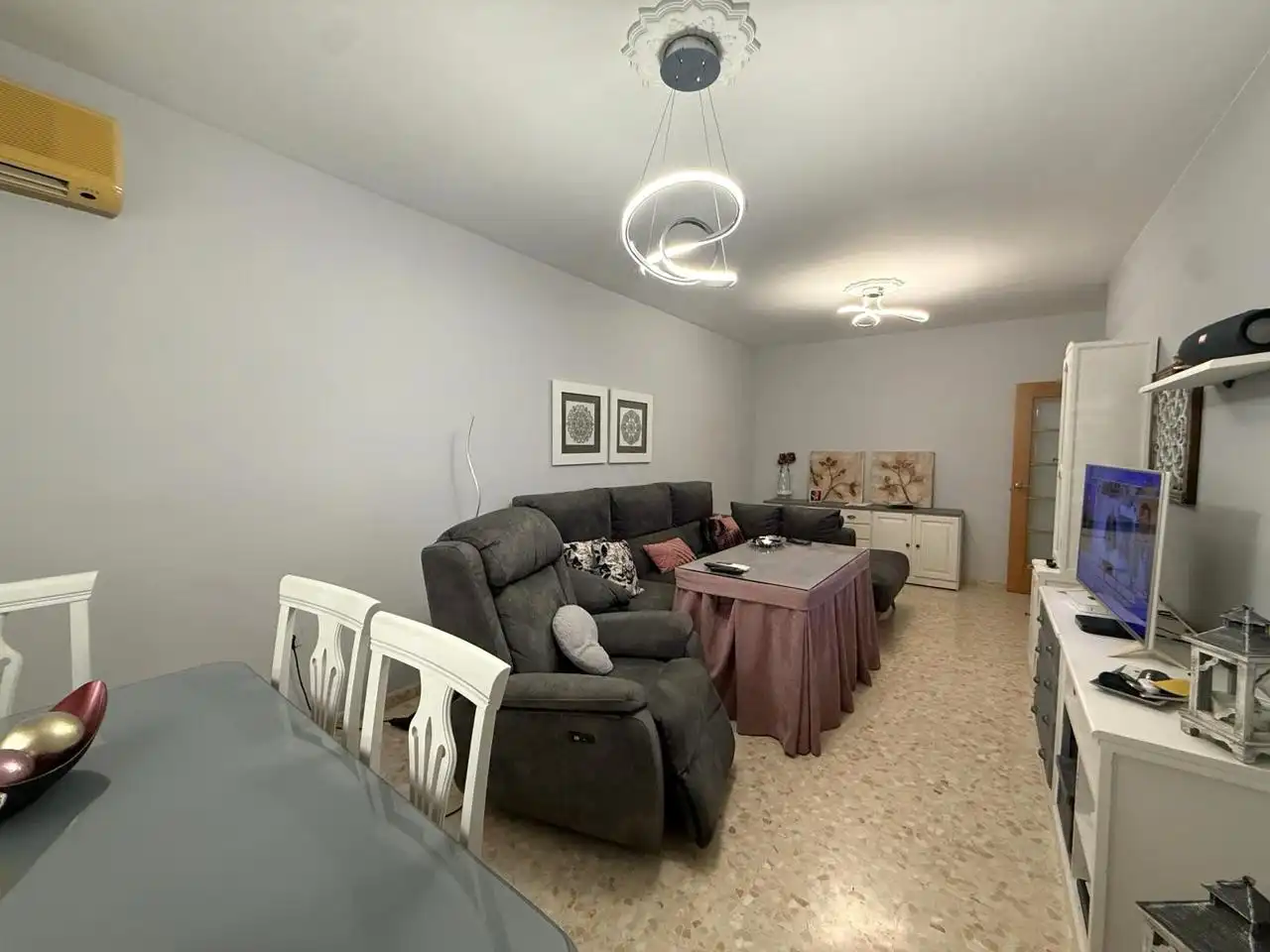 Sala de estar de Piso en venta en Almendralejo con Aire acondicionado y Amueblado