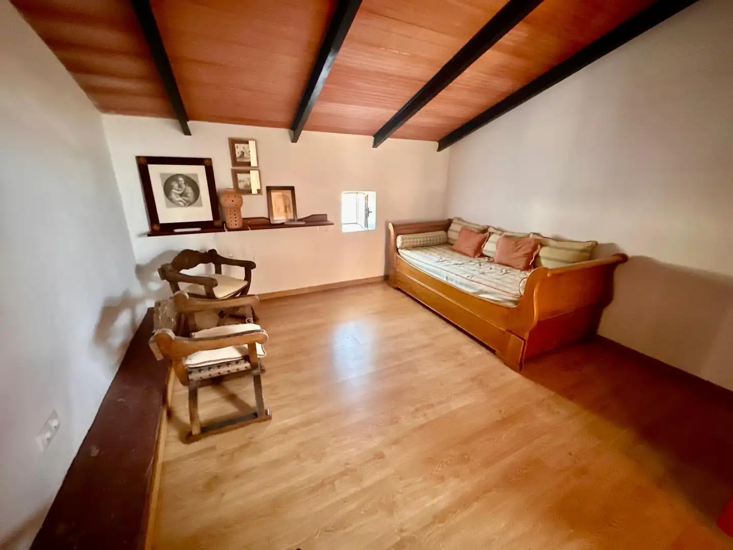Sala de estar de Finca rústica en venta en Peñarroya-Pueblonuevo con Terraza y Amueblado