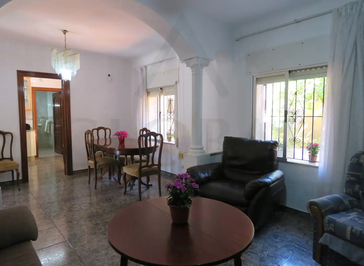 Sala de estar de Casa o chalet en venta en Cartagena con Aire acondicionado, Jardín privado y Amueblado