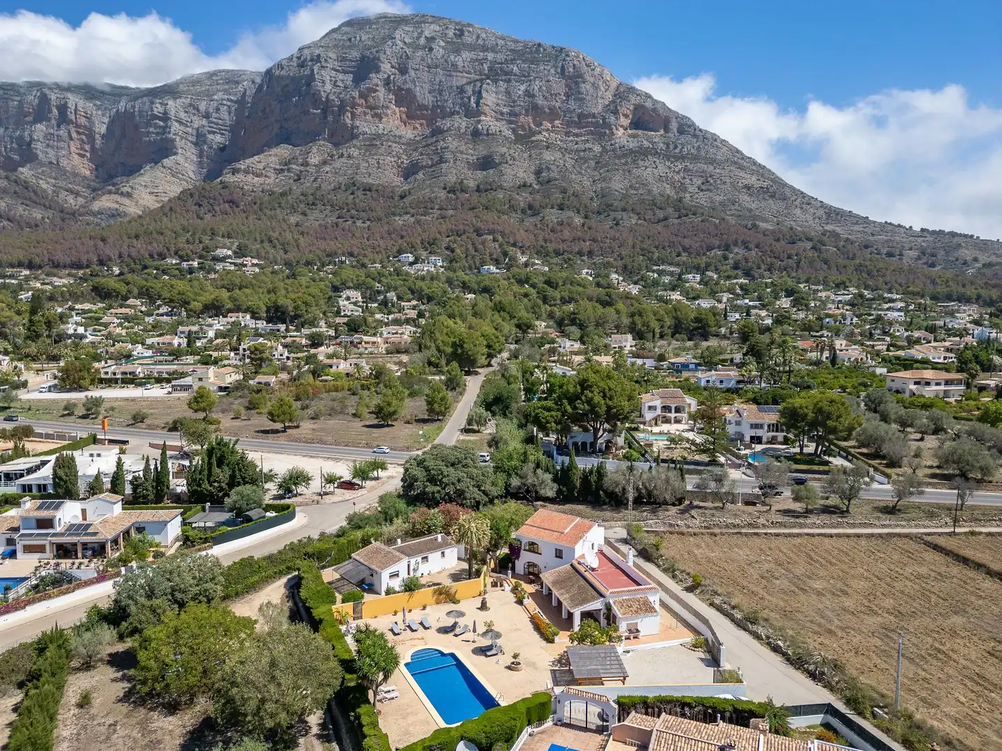 Exterior view of Houses for sale in Jávea / Xàbia  with Air Conditioner, Heating and Private garden
