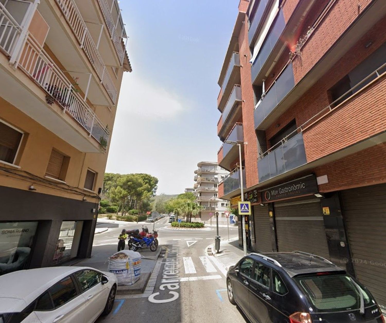 Vista exterior de Pis en venda en Castelldefels