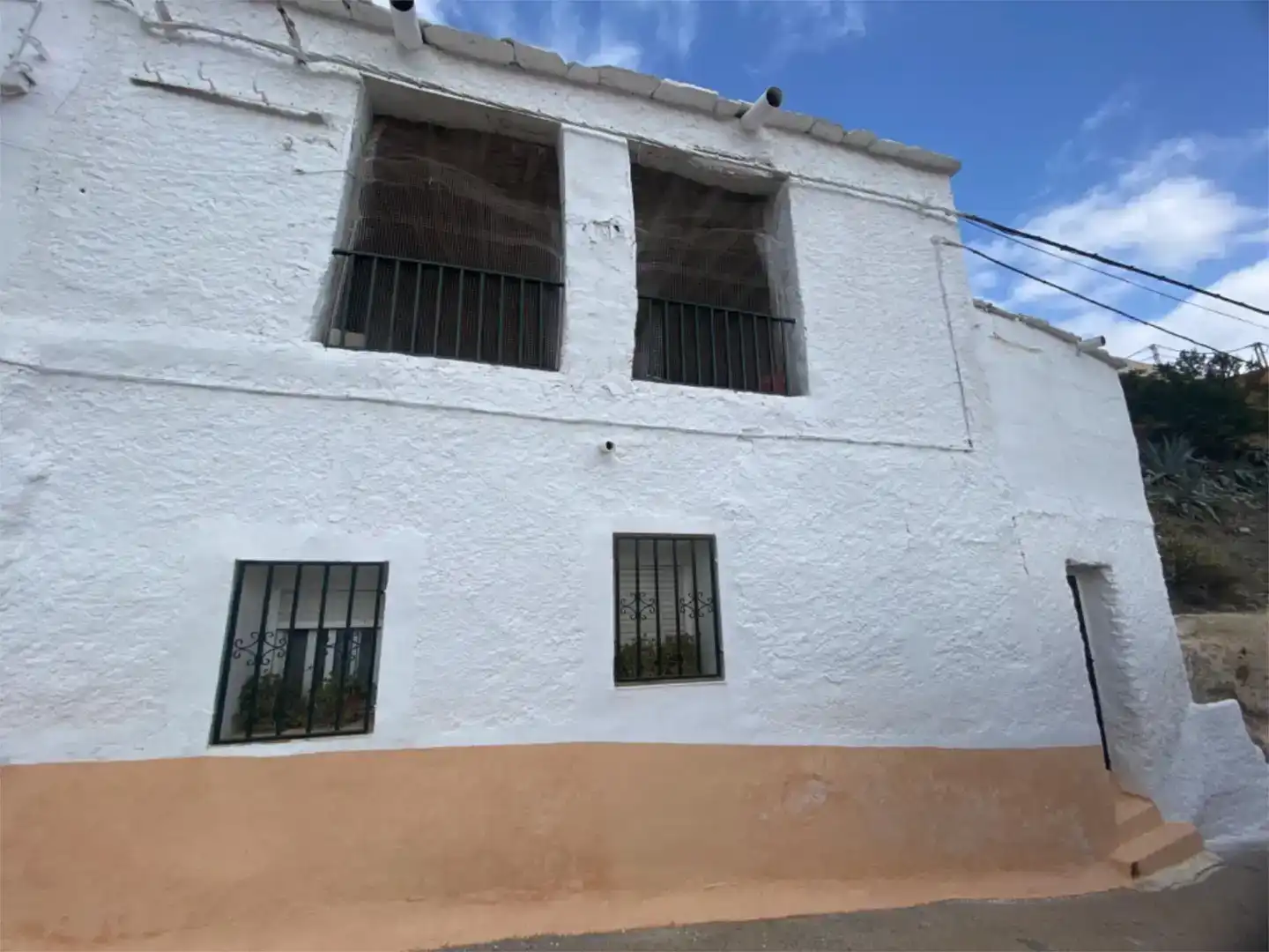 Vista exterior de Casa adosada en venta en Abla, Almería