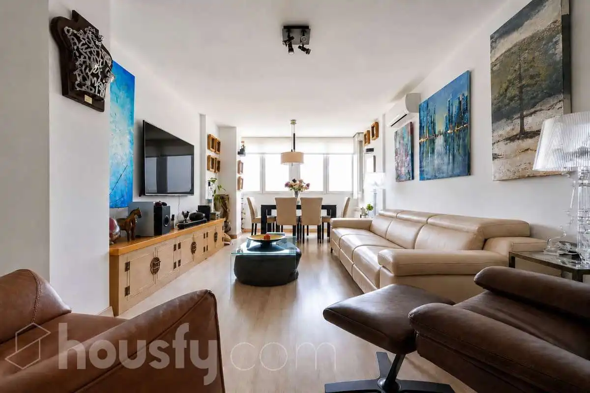 Sala de estar de Piso en venta en Torrejón de Ardoz con Aire acondicionado, Calefacción y Trastero