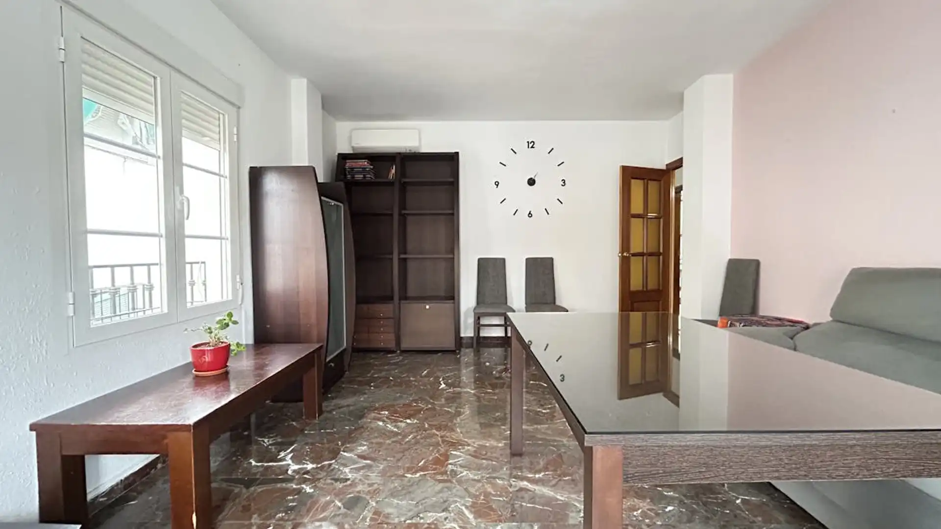 Dining room of Flat for rent in Santa Fe  with Air Conditioner, Heating and Furnished