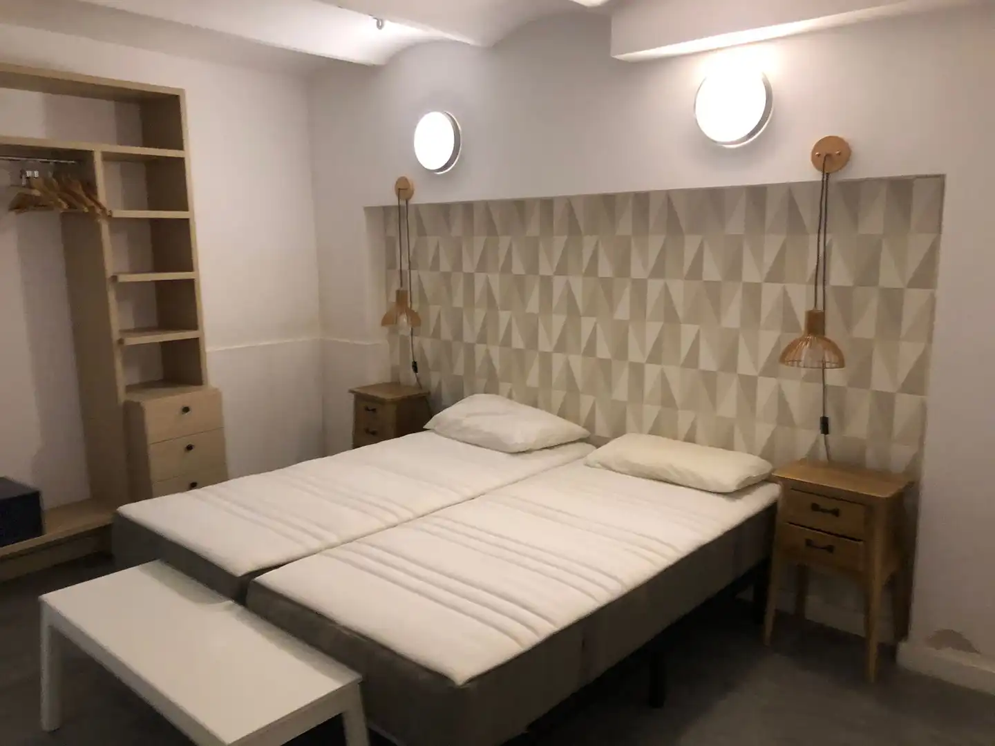 Schlafzimmer von Wohnung zur Miete in Barcelona mit Klimaanlage, Möbliert und Ofen