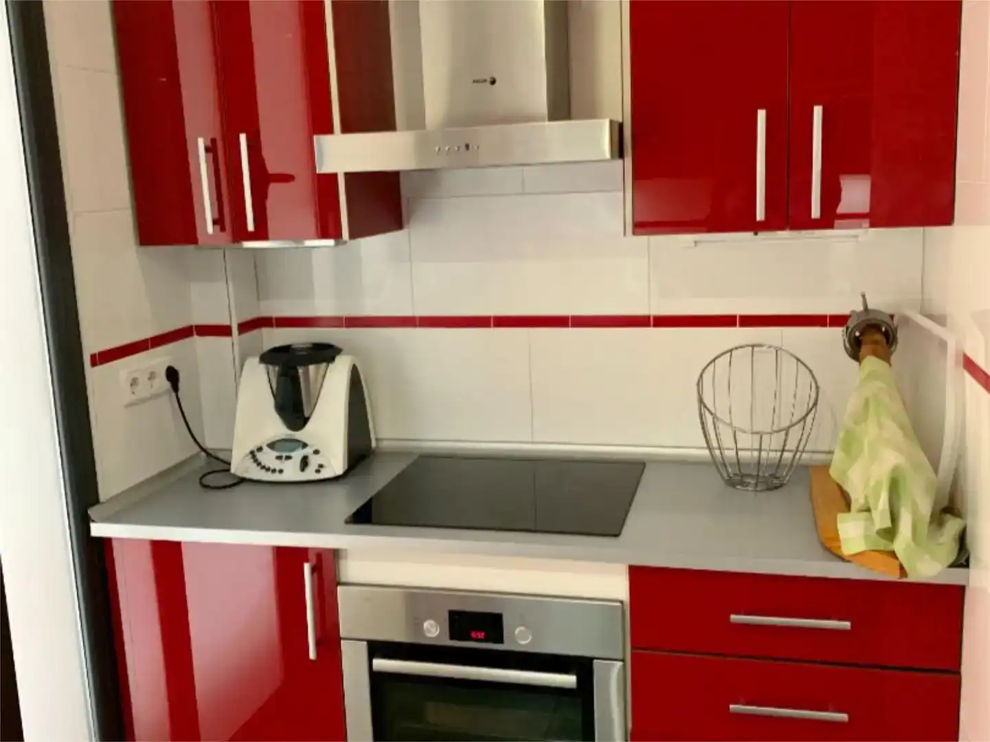 Cuina de Loft de lloguer en  Madrid Capital amb Aire condicionat