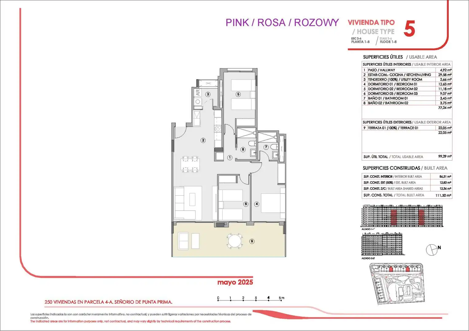 Apartament amb piscina en venda a Playa del Acequión, Náufragos y Rocío del Mar, imagen 25
