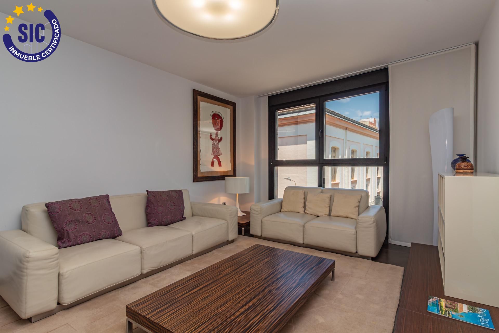 Living room of Flat for sale in Castellón de la Plana / Castelló de la Plana  with Air Conditioner, Heating and Storage room