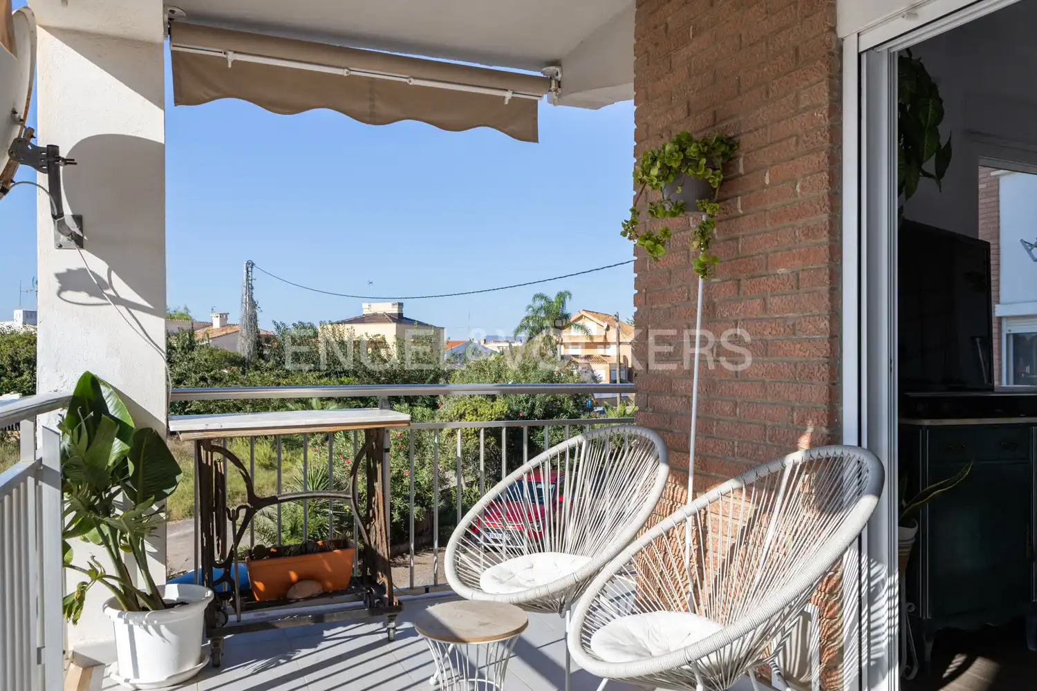 Terrassa de Apartament en venda en Sagunto / Sagunt amb Aire condicionat, Calefacció i Terrassa