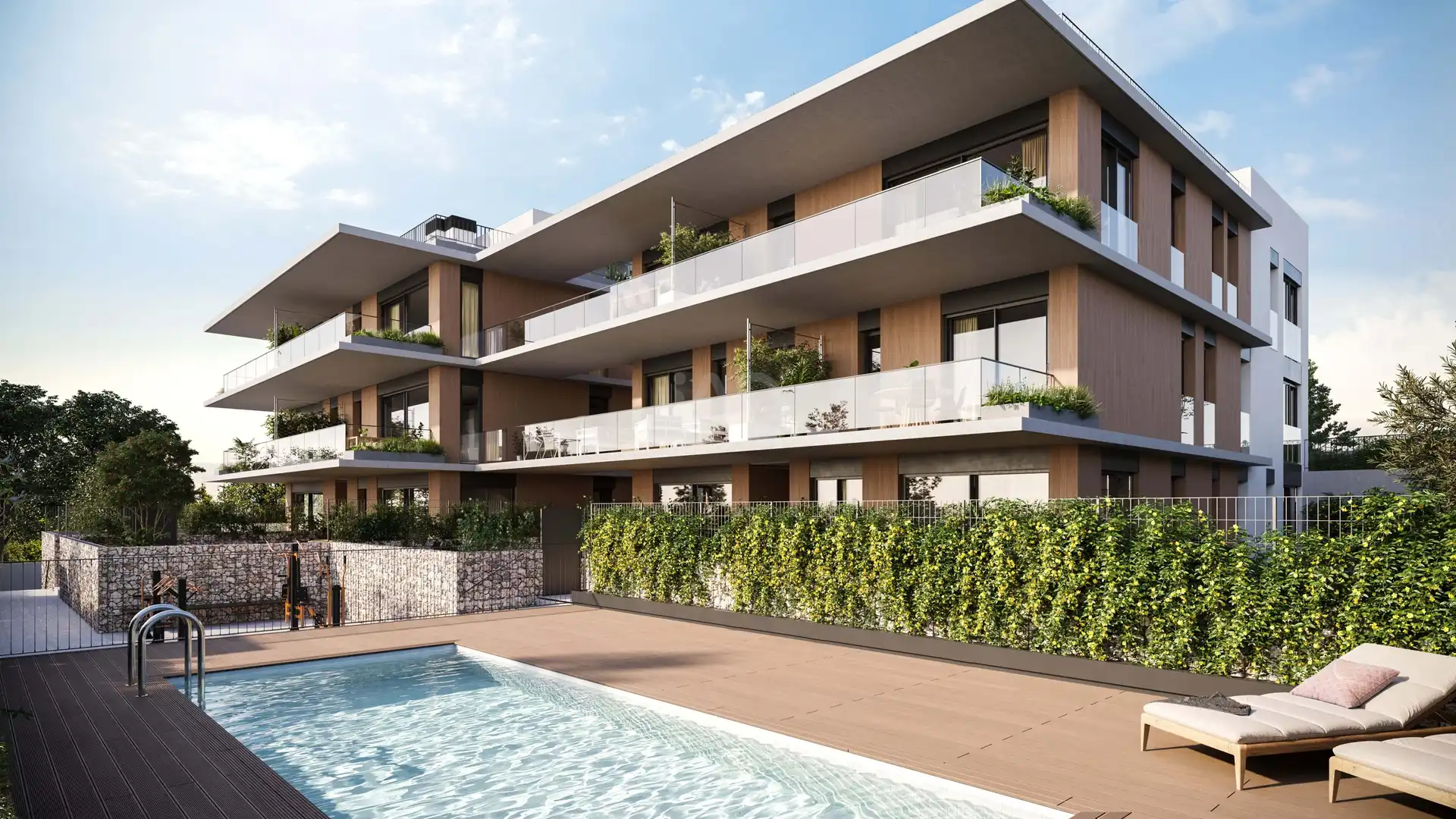 Vista exterior de Pis en venda en Cerdanyola del Vallès amb Aire condicionat, Calefacció i Terrassa