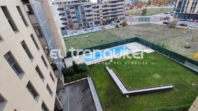 Swimming pool of Flat for rent in Madrid  with Swimming Pool, Furnished and Washing machine
