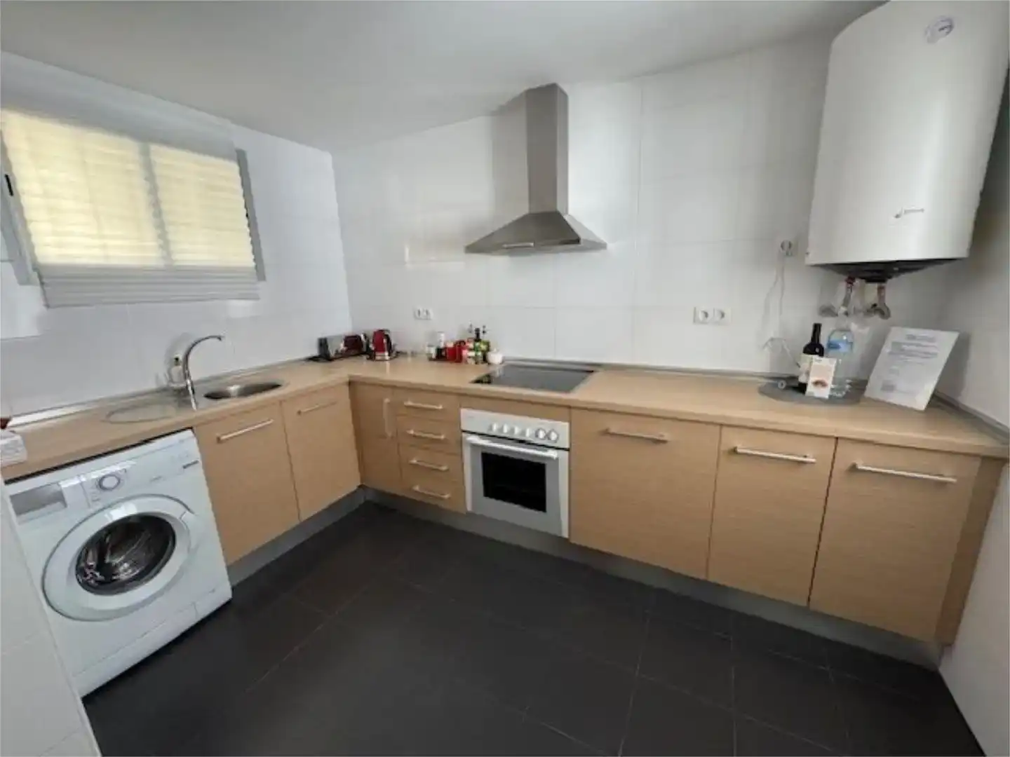 Cocina de Dúplex en venta en Mijas con Aire acondicionado, Piscina y Balcón