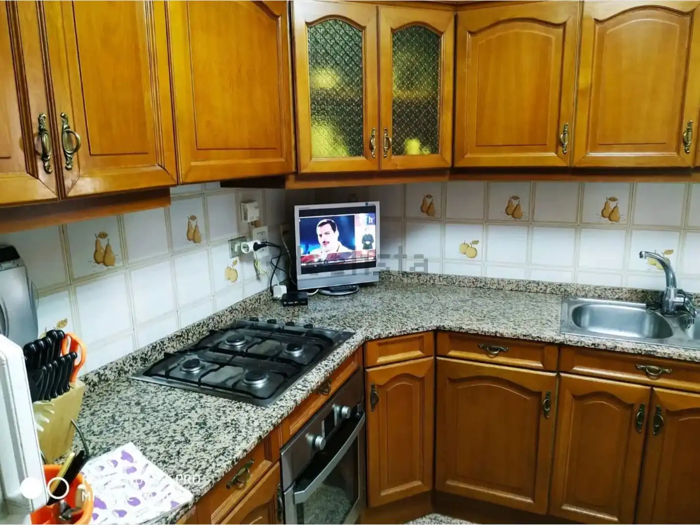 Küche von Wohnung zur Miete in  Murcia Capital mit Klimaanlage, Terrasse und Balkon