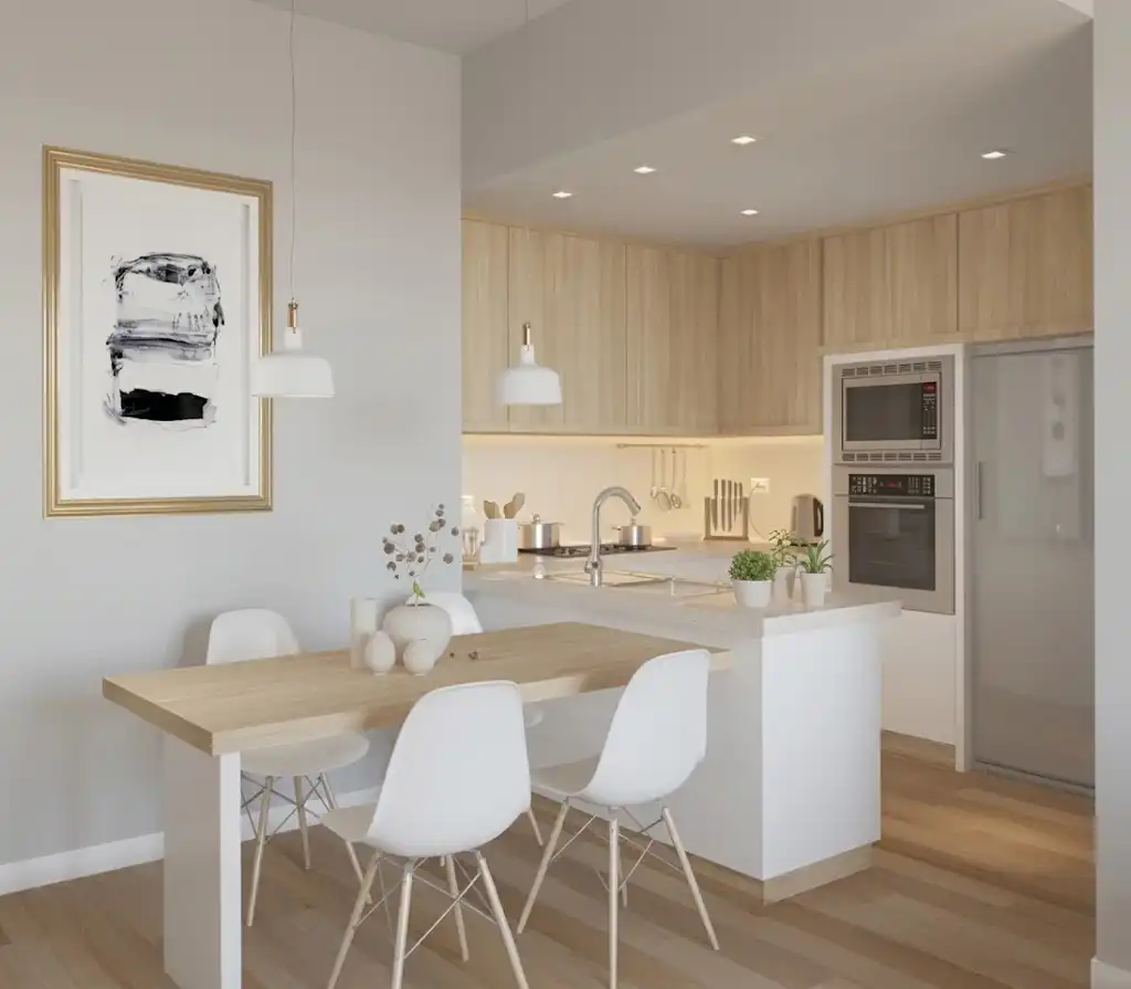 Kitchen of Attic for sale in Esplugues de Llobregat  with Terrace, Storage room and Swimming Pool