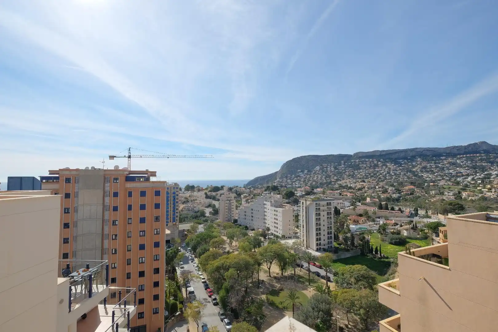 Exterior view of Attic for sale in Calpe / Calp  with Air Conditioner, Heating and Private garden