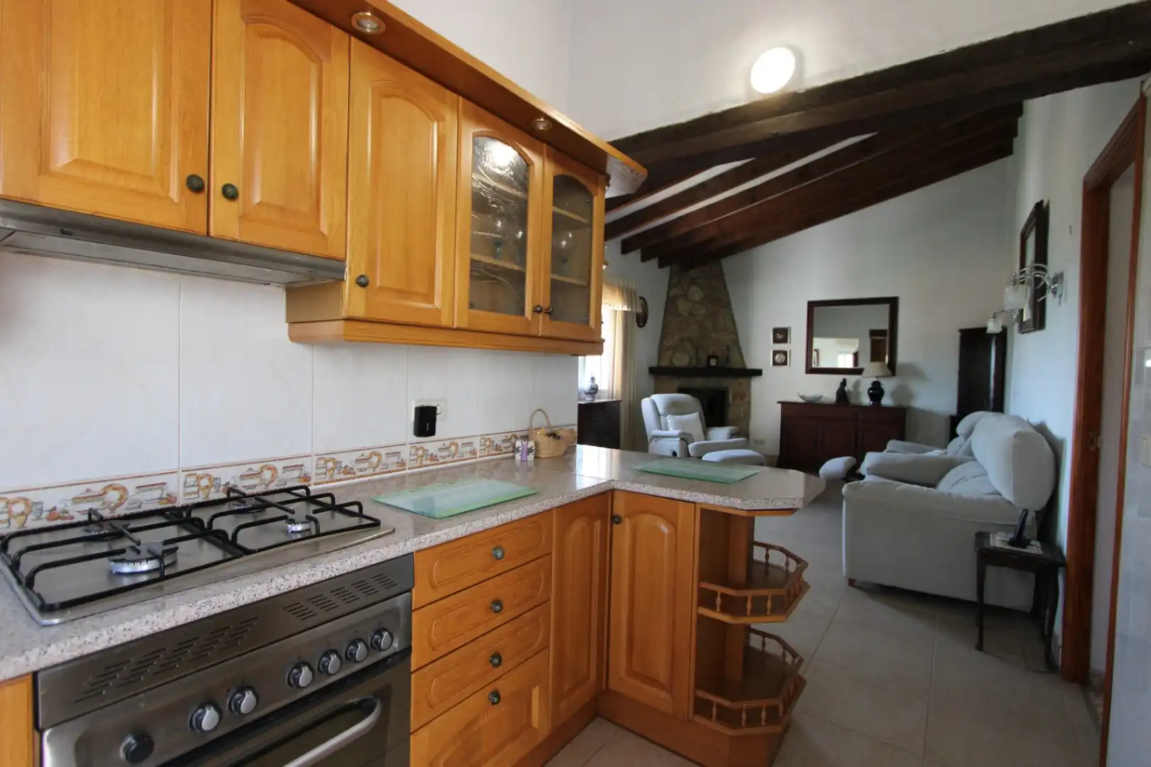 Cocina de Casa o chalet en venta en Orba con Jardín privado, Terraza y Trastero