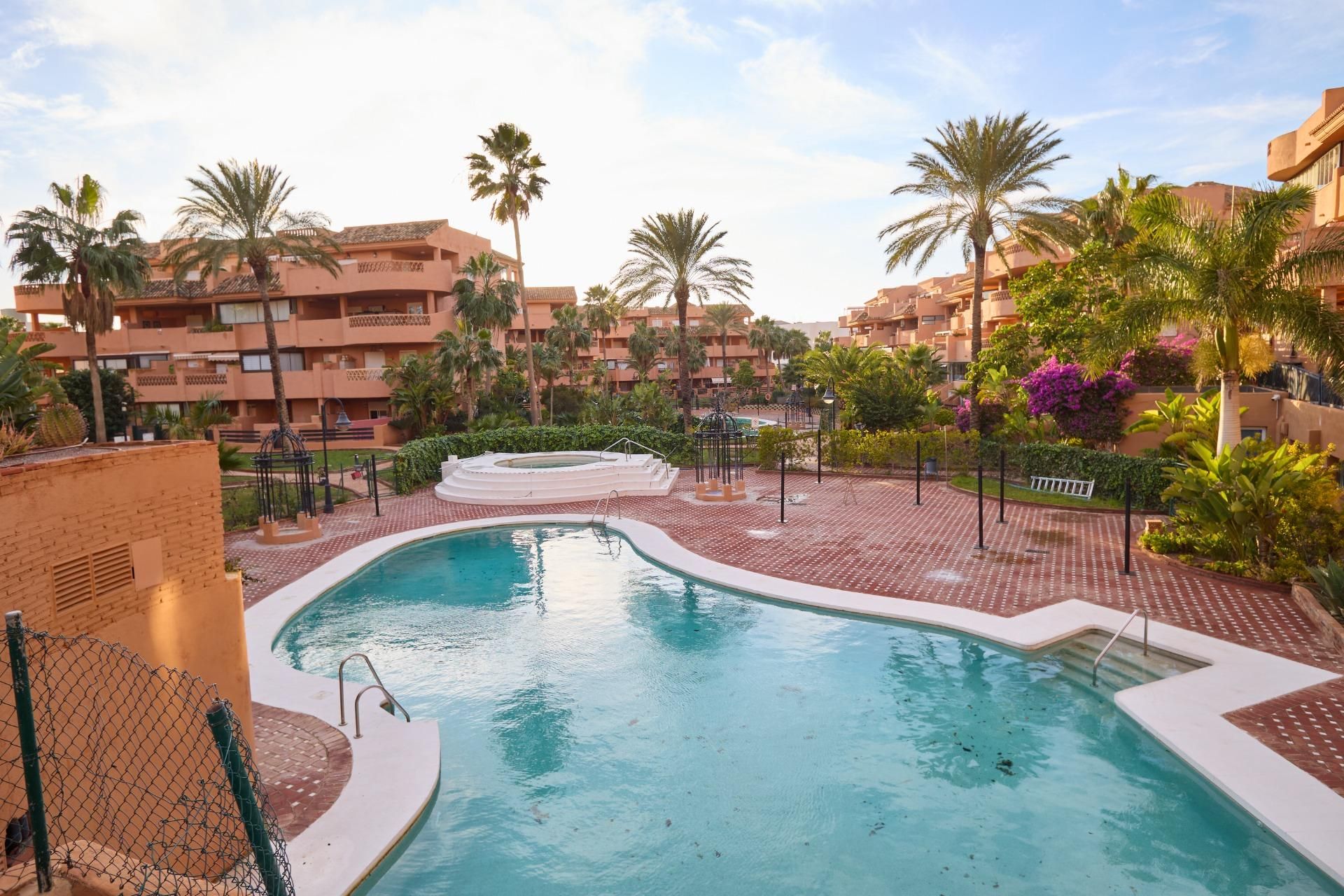 Exterior view of Flat for sale in El Ejido  with Air Conditioner, Private garden and Terrace