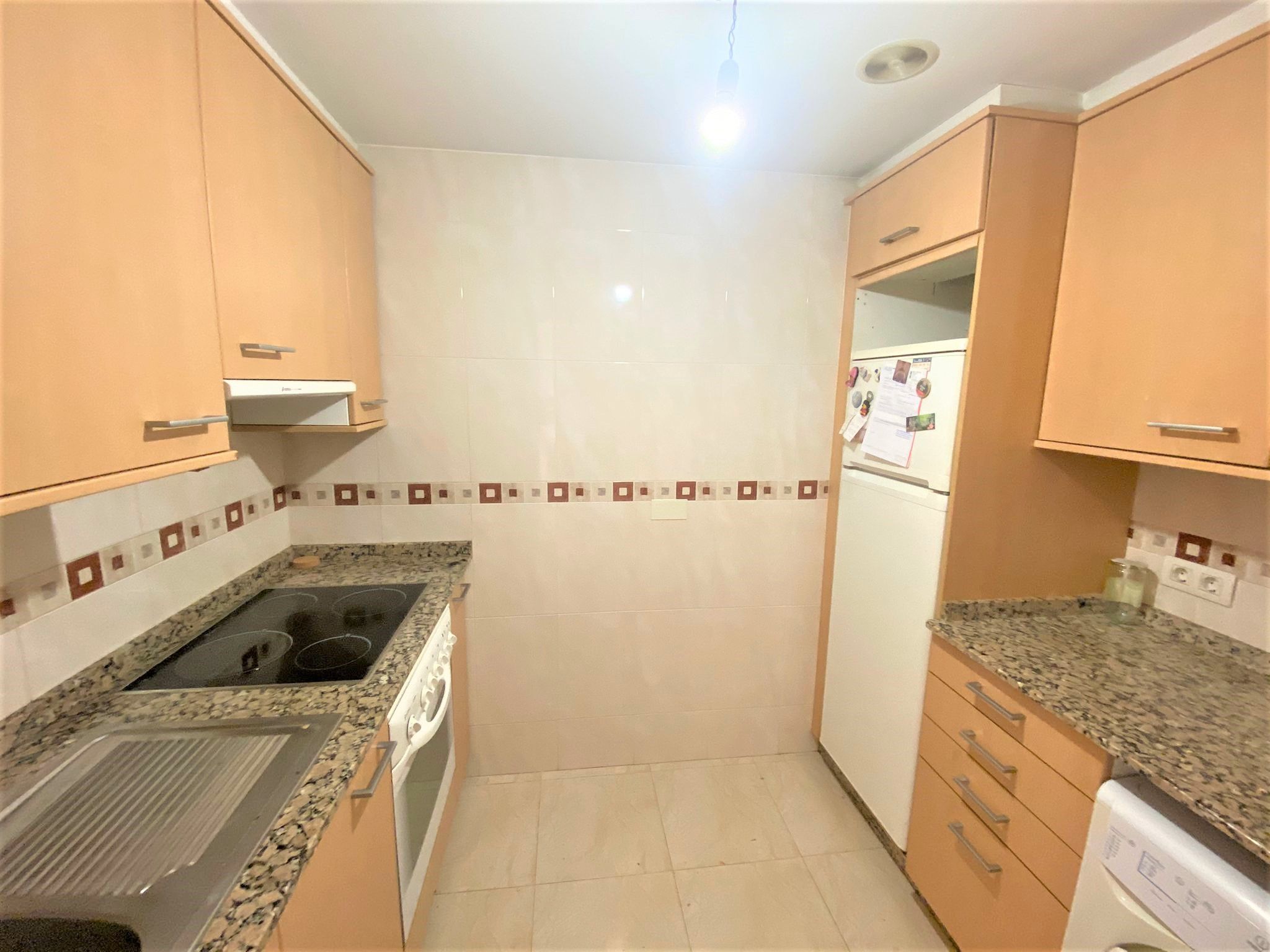 Kitchen of Flat to rent in A Coruña Capital   with Heating, Parquet flooring and Oven