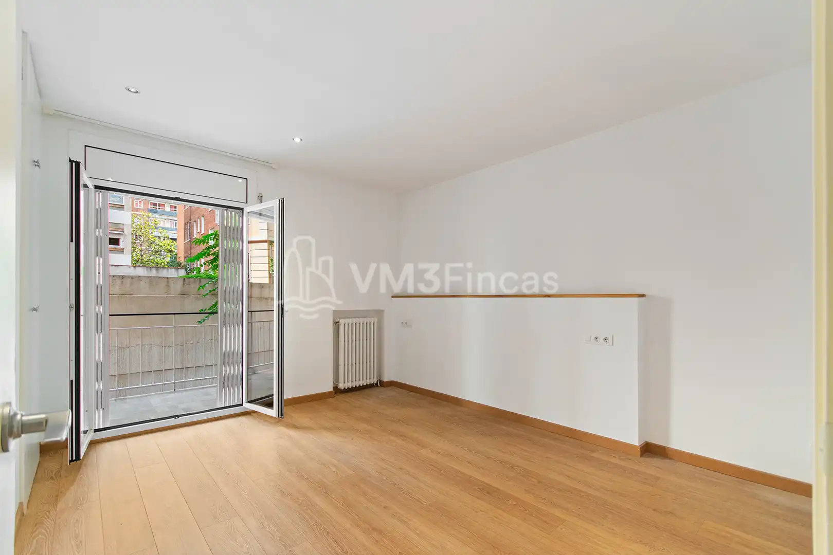 Wohnzimmer von Wohnung zur Miete in Barcelona mit Klimaanlage, Heizung und Parkett