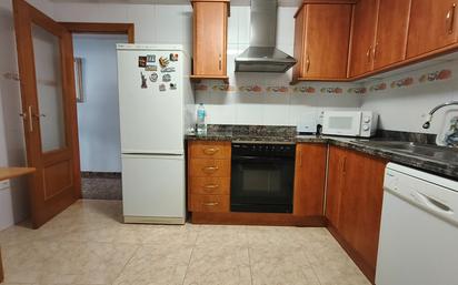 Kitchen of Flat for sale in Gandia  with Air Conditioner, Storage room and Furnished