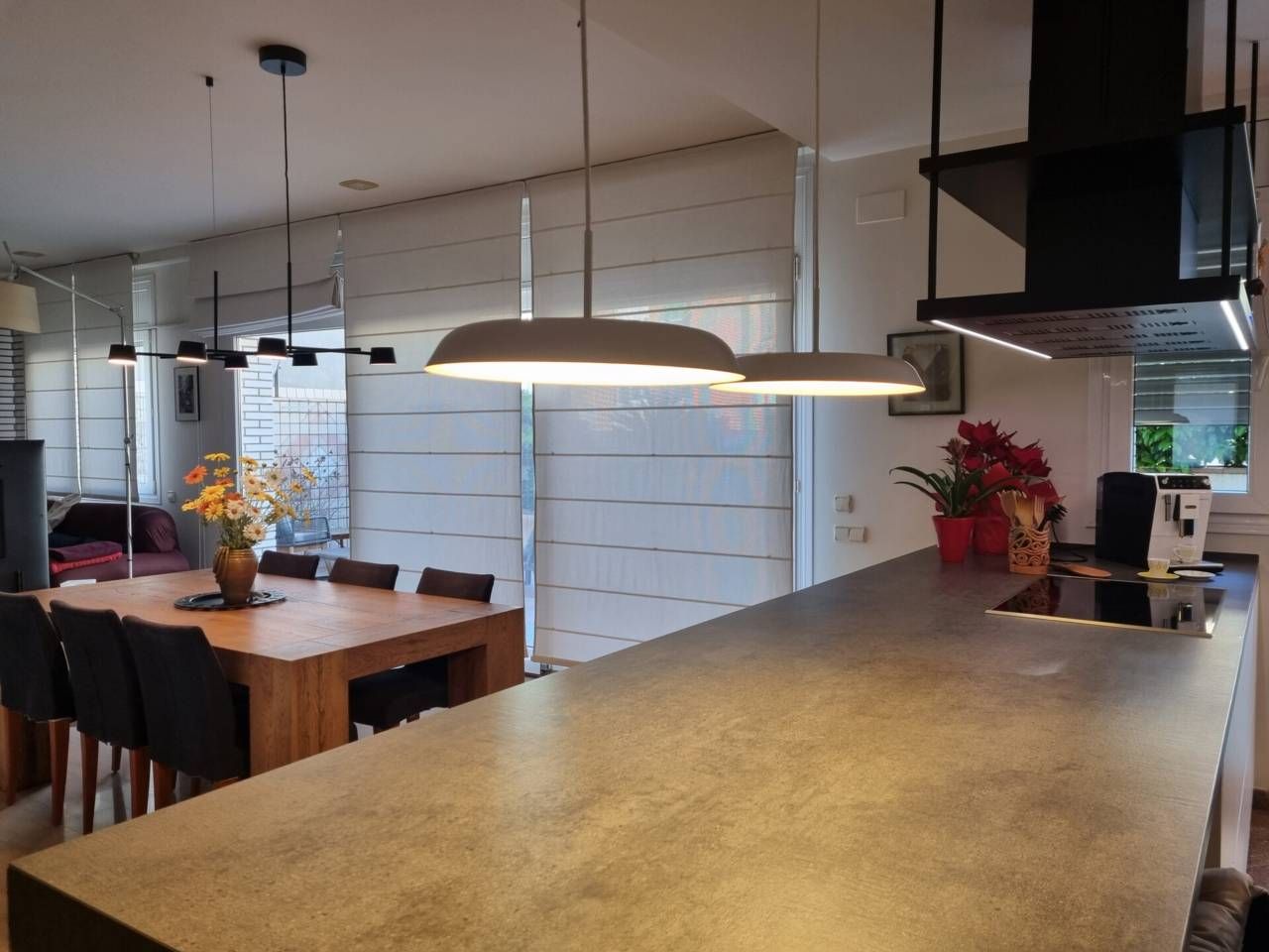 Dining room of Single-family semi-detached for sale in Manresa  with Air Conditioner, Heating and Private garden