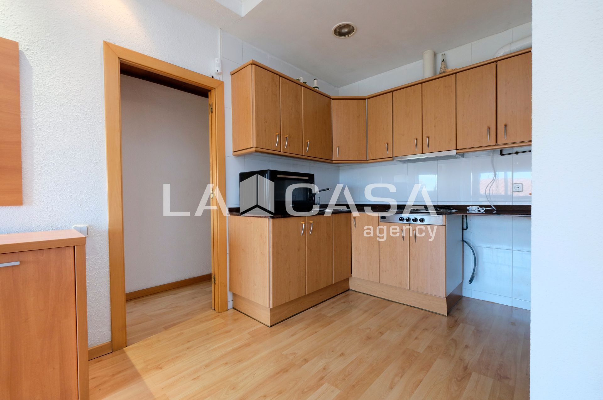 Kitchen of Flat for sale in  Barcelona Capital  with Air Conditioner, Heating and Oven