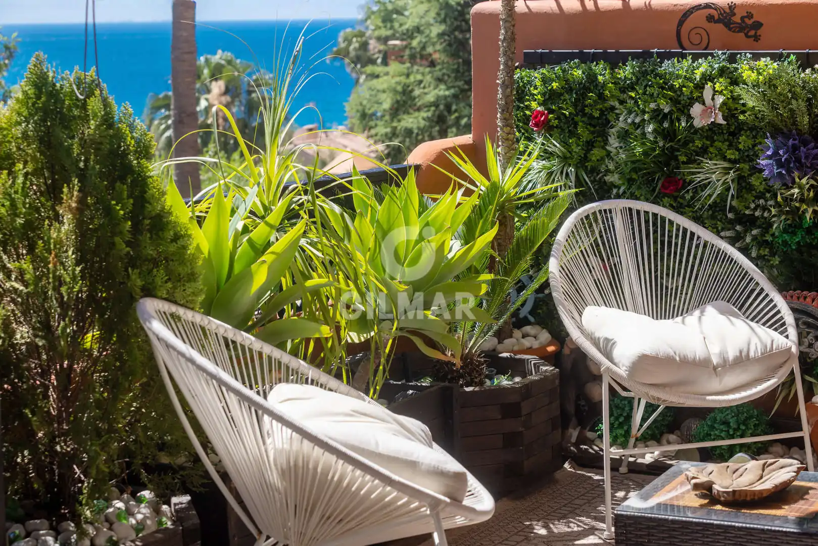 Terraza de Apartamento en venta en Estepona con Calefacción, Jardín privado y Trastero