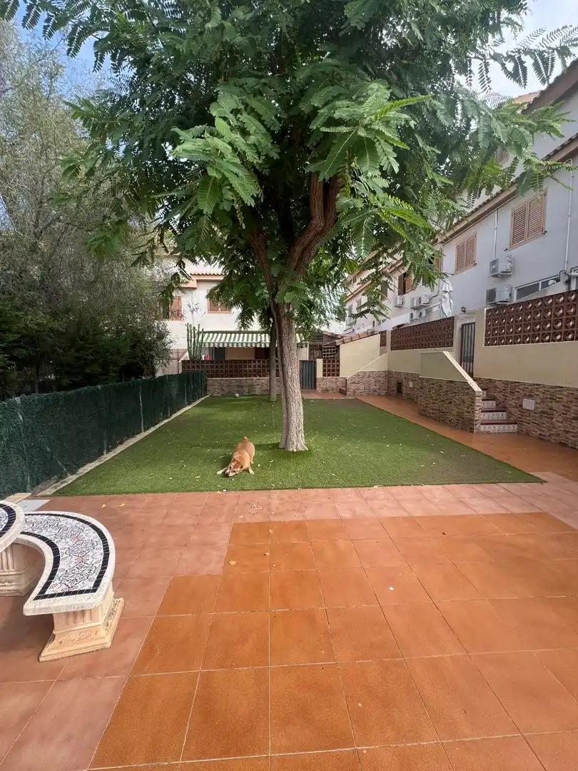 Jardín de Casa adosada en venta en Pedanías Este
