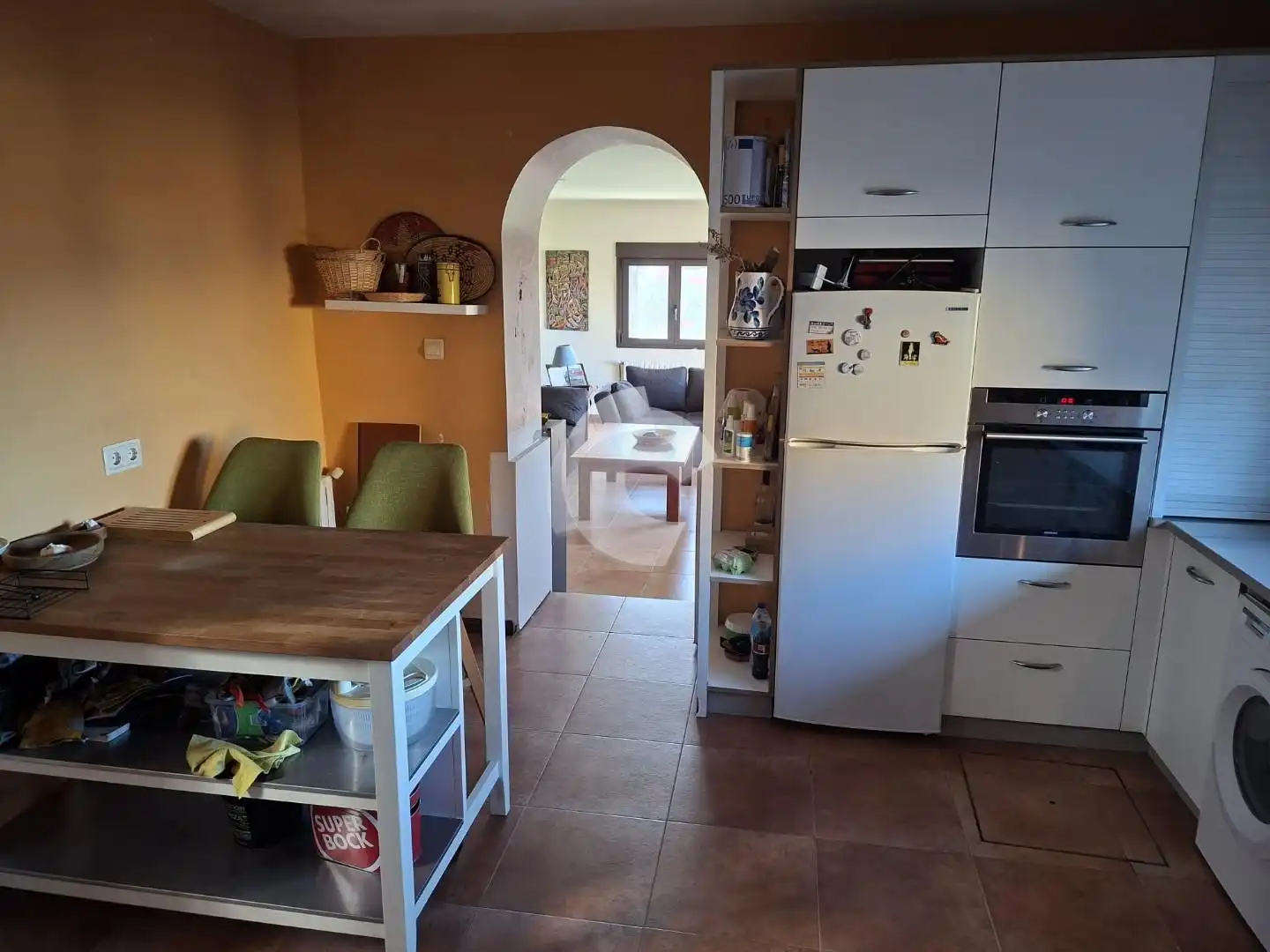 Cocina de Casa o chalet en venta en A Guarda   con Jardín privado