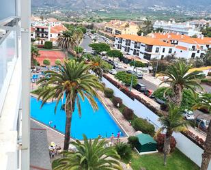 Vista exterior de Estudi en venda en Puerto de la Cruz amb Moblat i Piscina comunitària