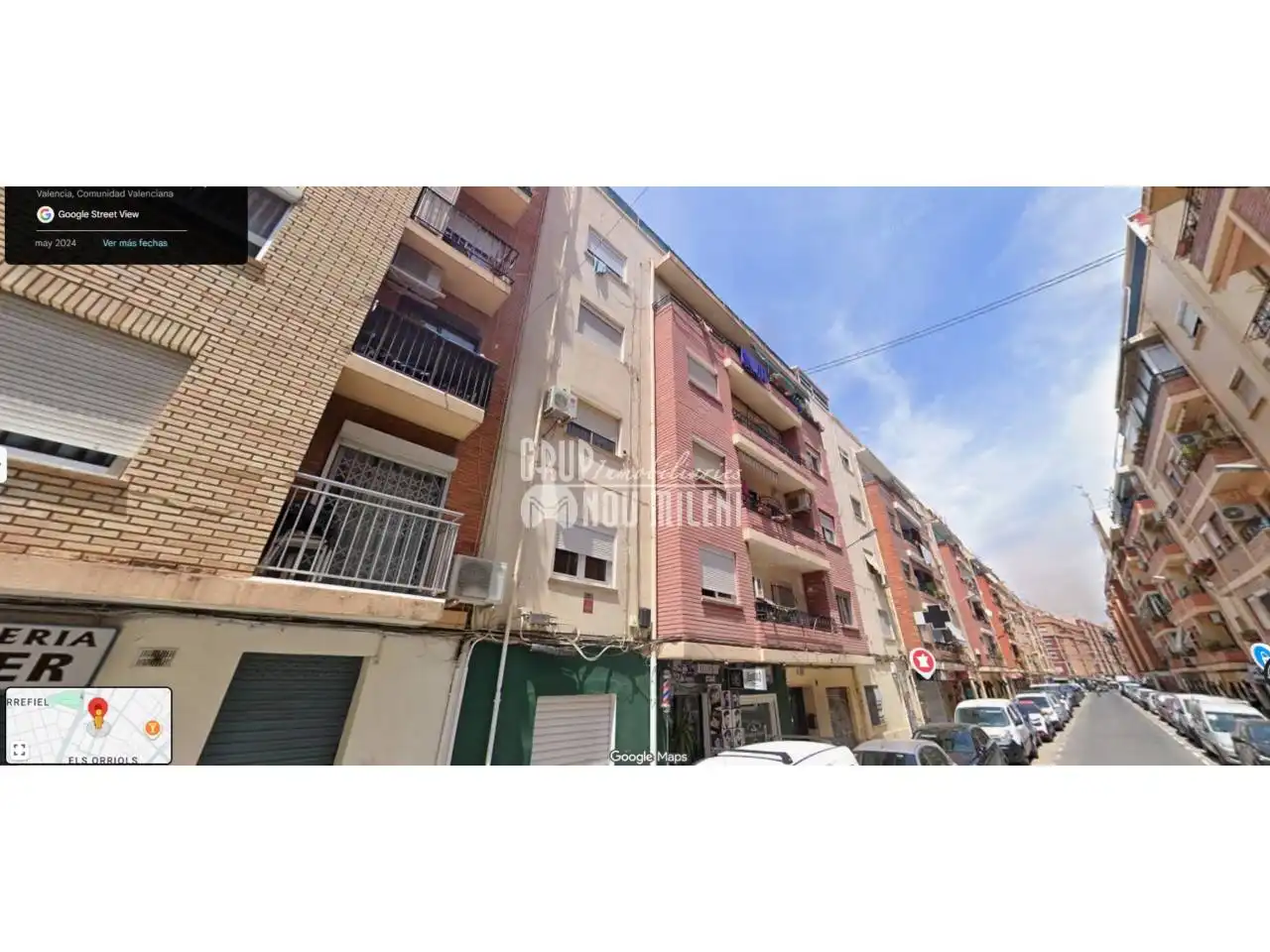 Vista exterior de Pis en venda en Valencia amb Balcó