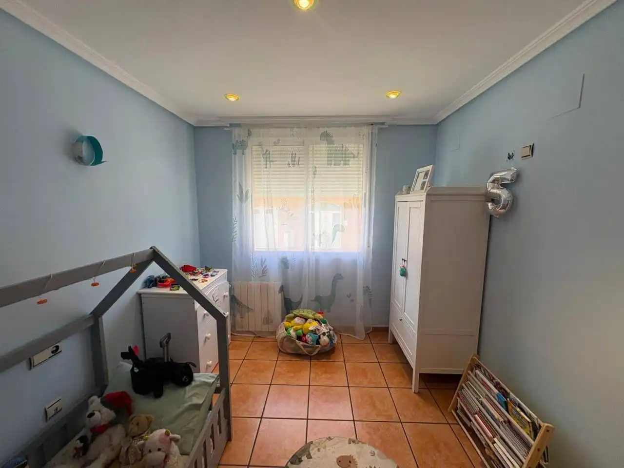 Bedroom of Flat for sale in Castalla  with Air Conditioner, Storage room and Furnished