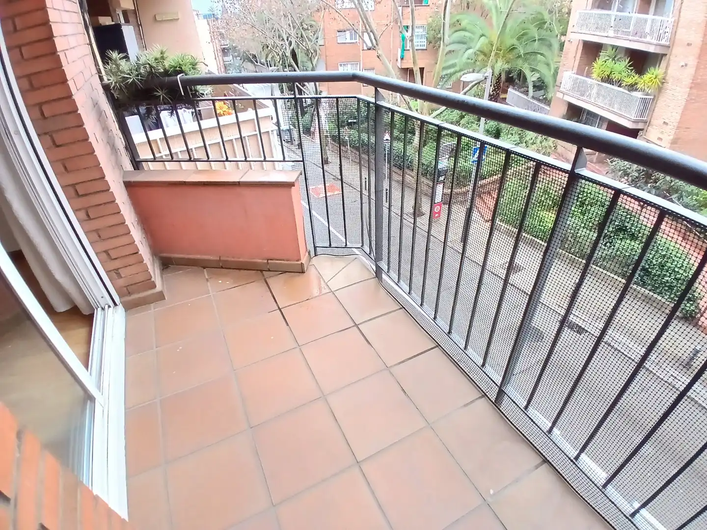 Balcony of Flat for sale in Barcelona  with Air Conditioner, Heating and Parquet flooring