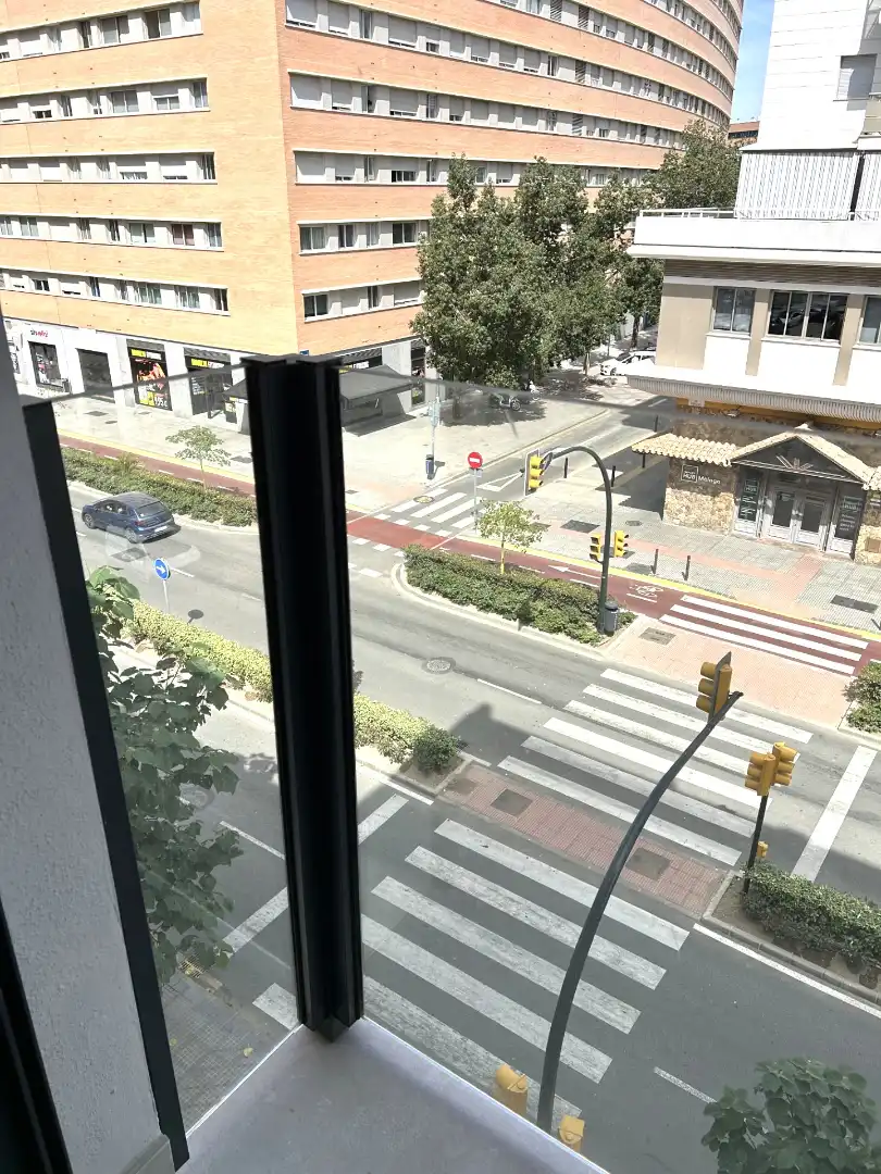 Vista exterior de Piso de alquiler en Málaga con Aire acondicionado, Calefacción y Horno