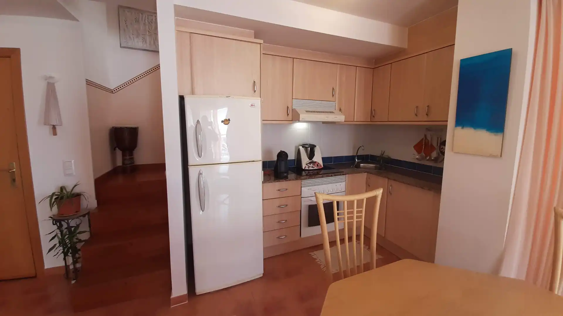 Küche von Wohnung zur Miete in Canet d'En Berenguer mit Klimaanlage, Abstellraum und Schwimmbad