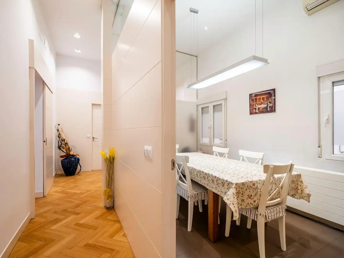Dining room of Flat for sale in Madrid  with Air Conditioner, Heating and Storage room