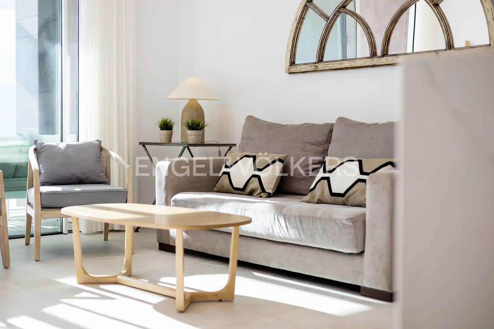 Living room of Attic for sale in Chipiona  with Air Conditioner, Heating and Terrace